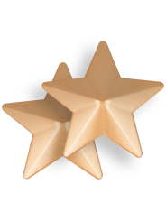 COQUETTE CHIC DESIRE CUBRE PEZONES METAL ESTRELLAS