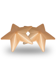 COQUETTE CHIC DESIRE CUBRE PEZONES METAL ESTRELLAS