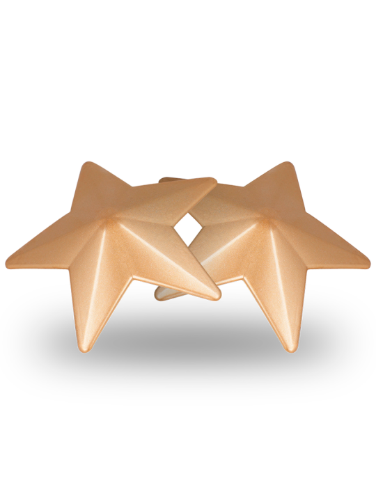 COQUETTE CHIC DESIRE CUBRE PEZONES METAL ESTRELLAS