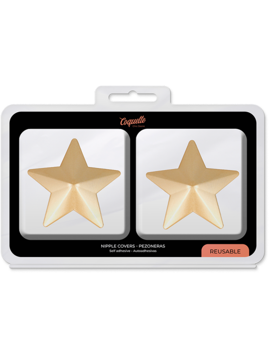 COQUETTE CHIC DESIRE CUBRE PEZONES METAL ESTRELLAS