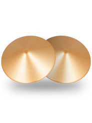 COQUETTE CHIC DESIRE CUBRE PEZONES METAL CIRCULOS DORADOS