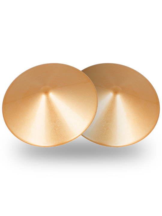 COQUETTE CHIC DESIRE CUBRE PEZONES METAL CIRCULOS DORADOS