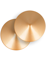 COQUETTE CHIC DESIRE CUBRE PEZONES METAL CIRCULOS DORADOS