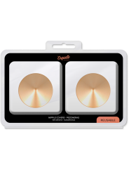 COQUETTE CHIC DESIRE CUBRE PEZONES METAL CIRCULOS DORADOS