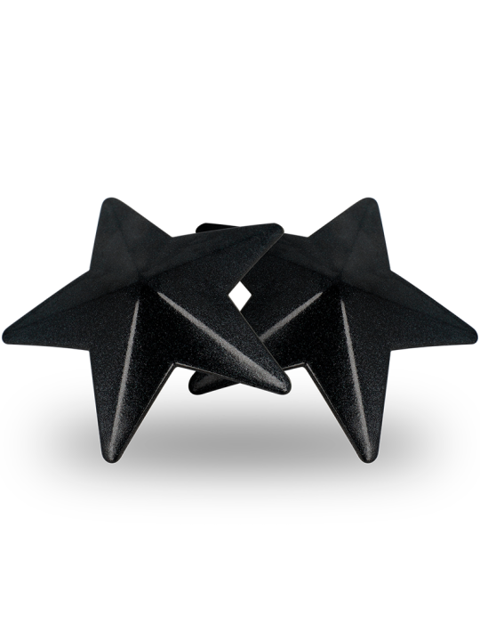 COQUETTE CHIC DESIRE CUBRE PEZONES METAL ESTRELLAS NEGRAS