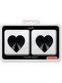 COQUETTE CHIC DESIRE CUBRE PEZONES METAL CORAZONES NEGROS