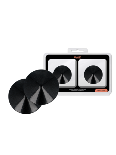 COQUETTE CHIC DESIRE CUBRE PEZONES METAL CIRCULOS NEGROS