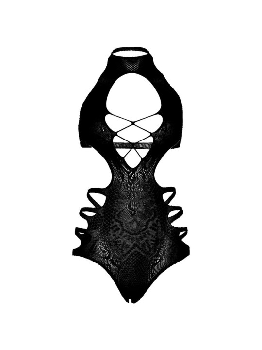 LEG AVENUE BODY DE ENCAJES TALLA UNICA NEGRO