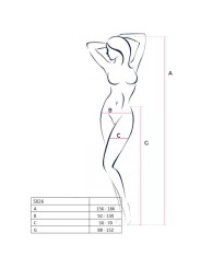 PASSION S026 MEDIAS CON LIGUERO NEGRO TALLA UNICA