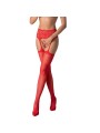 PASSION S028 MEDIAS CON LIGUERO NEGRO TALLA UNICA