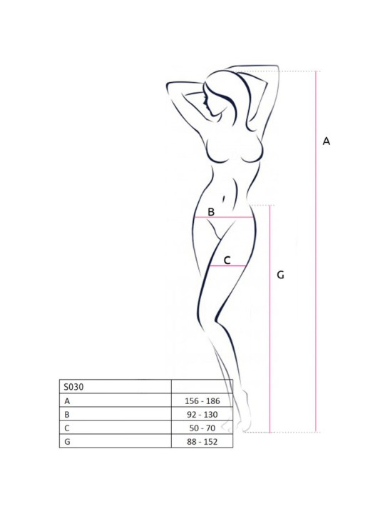 PASSION S030 MEDIAS CON LIGUERO NEGRO TALLA UNICA