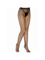 LEG AVENUE MEDIAS DE RED CROTCHLESS NEGRO