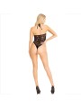 LEG AVENUE BODY CUELLO HALTER SIN COTURAS NEGRO