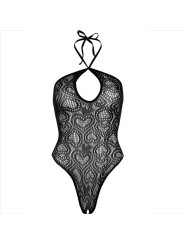 LEG AVENUE BODY CUELLO HALTER SIN COTURAS NEGRO