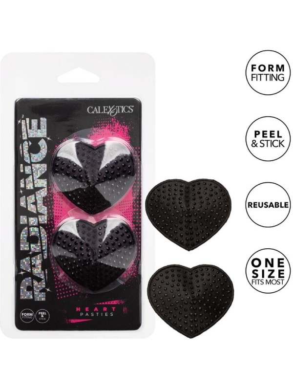 CALEXOTICS RADIANCE PEZONERAS JOYA FORMA DE CORAZON
