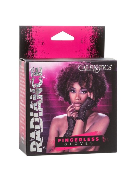 CALEXOTICS RADIANCE GUANTES SIN DEDO PEDRERIA