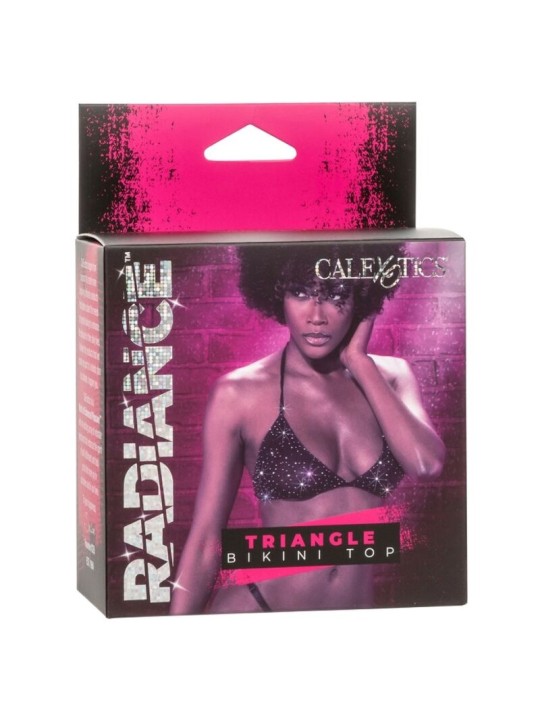 CALEXOTICS RADIANCE TOP DE BIKINI TRIANGULAR PEDRERIA