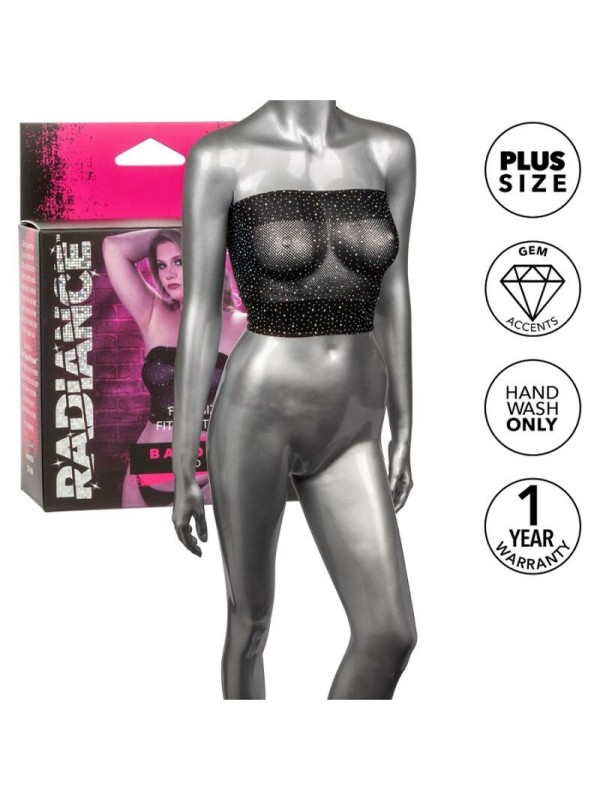 CALEXOTICS RADIANCE TOP BANDEAU PEDRERIA TALLA GRANDE
