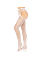 LEG AVENUE MEDIAS RED SIN ENTREPIERNA BLANCO