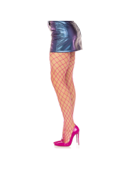 LEG AVENUE PANTIMEDIAS REJILLA DIAMANTE AMARILLO