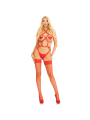 LEG AVENUE ARNES BODY CORAZON ROJO S