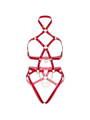 LEG AVENUE ARNES BODY CORAZON ROJO S