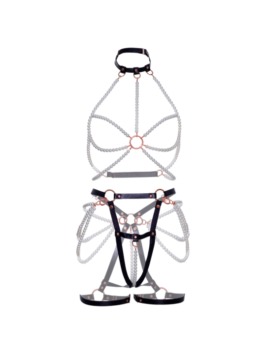 LEG AVENUE ARNES SUJETADOR LIGA PERLA S