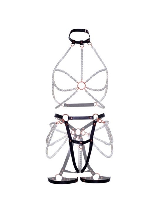 LEG AVENUE ARNES SUJETADOR LIGA PERLA S
