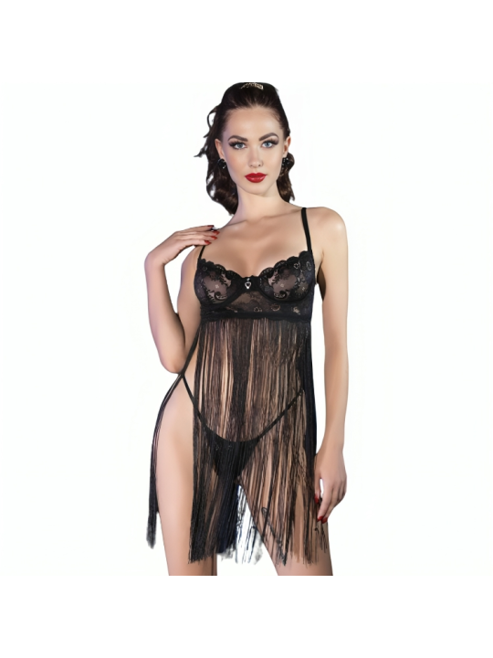 CHILIROSE CR 4496 BABYDOLL NEGRO S M