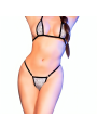 CHILIROSE CR 4660 BIKINI PLATEADO S M
