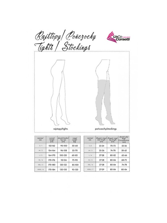 LIVCO CORSETTI FASHION GRARDDIS LC XG042 MEDIAS NEGRO TALLA UNICA