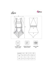 LIVCO CORSETTI FASHION LIXPEN LC 90612 BODY NEGRO