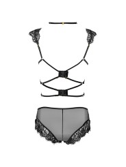 LIVCO CORSETTI FASHION PALMENOM LC 90614 SUJETADOR PANTY NEGRO