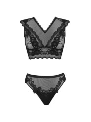 LIVCO CORSETTI FASHION TIMOSAN LC 90631 SUJETADOR PANTY NEGRO