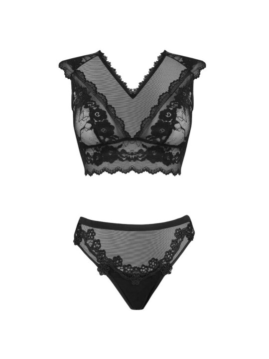 LIVCO CORSETTI FASHION TIMOSAN LC 90631 SUJETADOR PANTY NEGRO