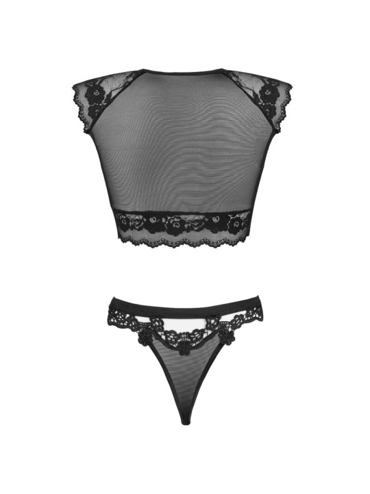LIVCO CORSETTI FASHION TIMOSAN LC 90631 SUJETADOR PANTY NEGRO