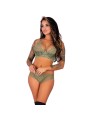 LIVCO CORSETTI FASHION PINE LC 90667 SUJETADOR PANTY KHAKI
