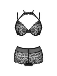 LIVCO CORSETTI FASHION LINERA FOR THE SENSES COLLECTION SUJETADOR PANTY NEGRO