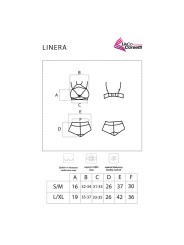 LIVCO CORSETTI FASHION LINERA FOR THE SENSES COLLECTION SUJETADOR PANTY NEGRO