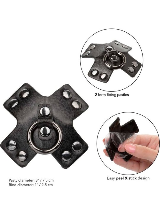 CALEXOTICS EUPHORIA PEZONERAS JUNTA TORICA NEGRO