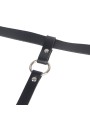 SUBBLIME ARNES DE PIERNA CADENA CUERO NEGRO TALLA UNICA