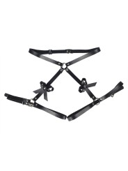 SUBBLIME ARNES CINTURA Y PIERNAS CUERO NEGRO TALLA UNICA