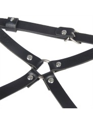 SUBBLIME ARNES CINTURA Y PIERNAS CUERO NEGRO TALLA UNICA