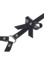 SUBBLIME ARNES CINTURA Y PIERNAS CUERO NEGRO TALLA UNICA