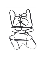 SUBBLIME ARNES DE CUERPO CORREAS AJUSTABLE CUERO NEGRO TALLA UNICA
