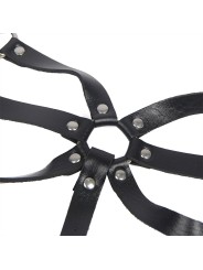 SUBBLIME ARNES DE CUERPO CORREAS AJUSTABLE CUERO NEGRO TALLA UNICA