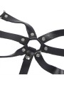 SUBBLIME ARNES DE CUERPO CORREAS AJUSTABLE CUERO NEGRO TALLA UNICA