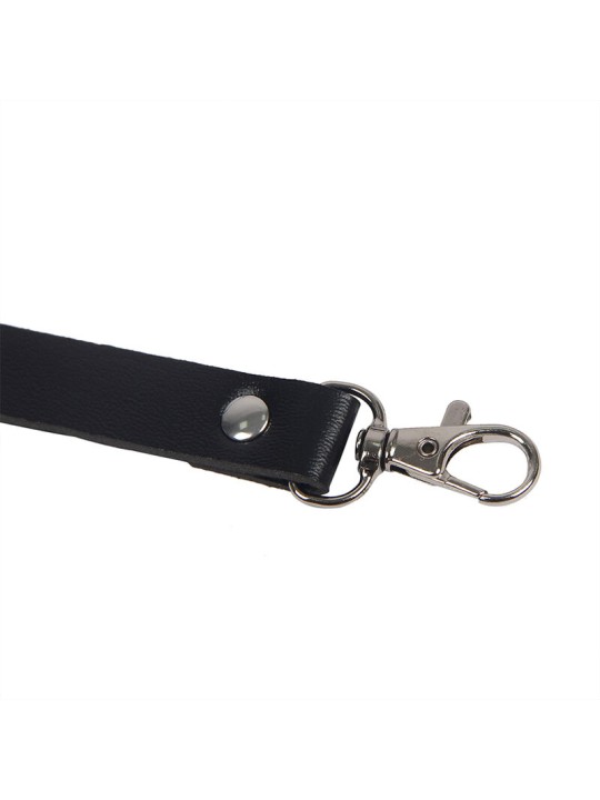 SUBBLIME ARNES DE CUERPO CORREAS AJUSTABLE CUERO NEGRO TALLA UNICA