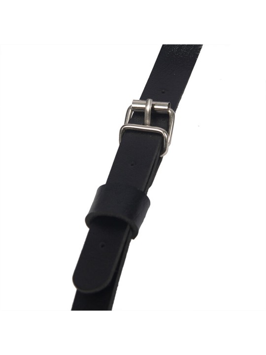 SUBBLIME ARNES DE CUERPO CORREAS AJUSTABLE CUERO NEGRO TALLA UNICA