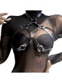 SUBBLIME ARNES DE PECHO CUERO NEGRO TALLA UNICA